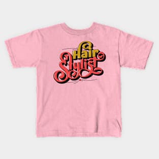 Hair Stylist Kids T-Shirt